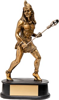 LSPR-8NA Native American Lacrosse Resin Figure